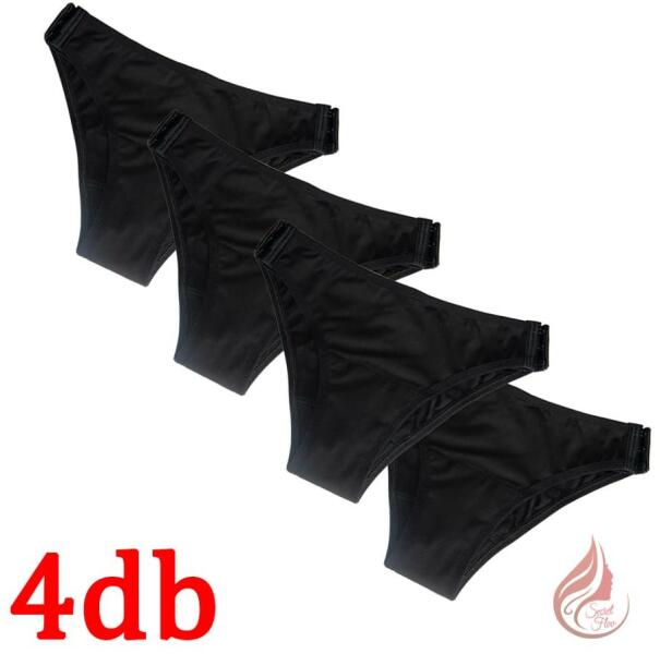 Vásárlás: 4 db Clip Floo - fekete menstruációs bugyi - 2 erősségben  Menstruációs bugyi árak összehasonlítása, 4 db Clip Floo fekete menstruációs  bugyi 2 erősségben boltok