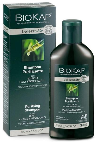 Bellezza Bio sampon enyhén korpás fejbőrre 200 ml