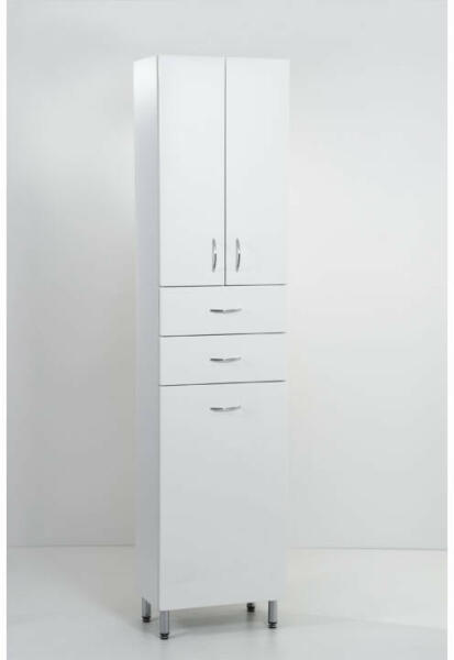 Vásárlás: Hartyán Standard 45 álló szekrény 2 ajtóval 1bukó szennyestartóval  2fiókkal Fürdőszoba bútor árak összehasonlítása, Standard 45 álló szekrény  2 ajtóval 1 bukó szennyestartóval 2 fiókkal boltok