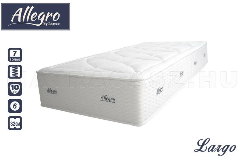 Vásárlás: Rottex Allegro Largo 80x200 cm Matrac árak összehasonlítása,  Allegro Largo 80 x 200 cm boltok