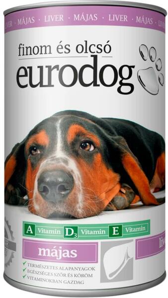Vásárlás: Euro Dog Liver 1240 g Kutyatáp árak összehasonlítása, Liver1240g  boltok