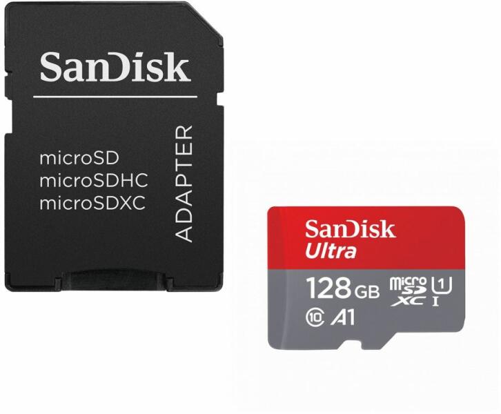 Vásárlás: SanDisk Ultra microSDXC 128GB A1/CL10/USH-I (215427), eladó  Memóriakártya, olcsó memory card árak