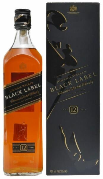 Johnnie Walker Black 12 Ani Whisky 0.7L, 40% - finebar - 122,16