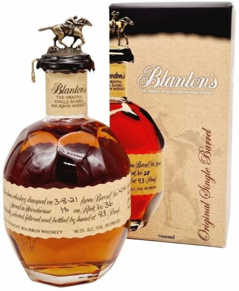 Blanton's Original Single Barrel Bourbon Whiskey 0.7L, 46.5