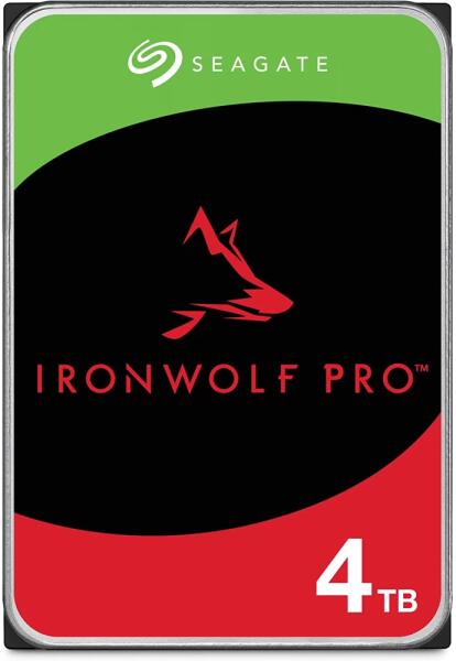 Seagate 3.5 IronWolf Pro 4TB 7200rpm 256MB SATA (ST4000NT001