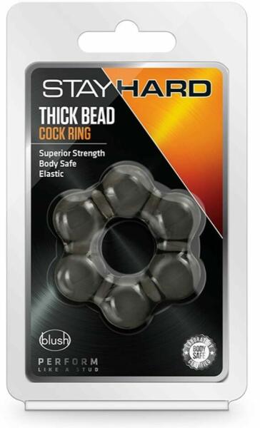 Stay Hard Thick Bead Cock Ring