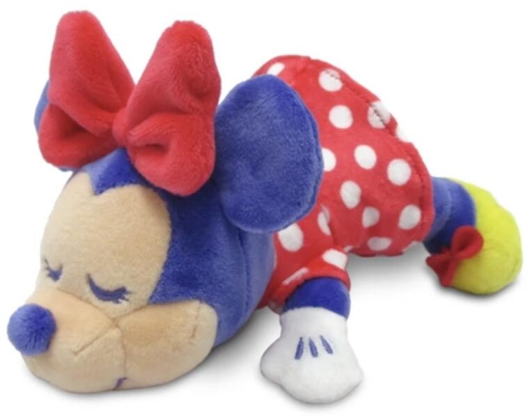 Disney Minnie egér alvó plüss figura / mini babzsák (Cuddleez)