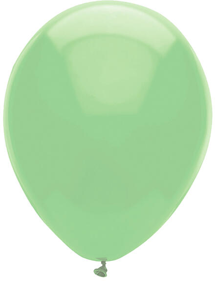 Lufi, latex, d30 50 db, menta zöld
