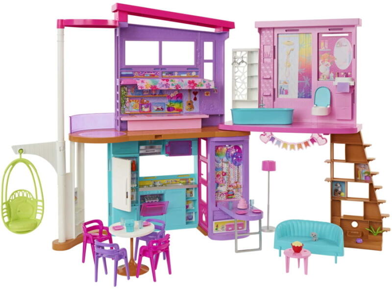 Vásárlás: Mattel Barbie -Tengerparti Malibu Álomház (HCD50) Játékbaba  felszerelés árak összehasonlítása, Barbie Tengerparti Malibu Álomház HCD 50  boltok
