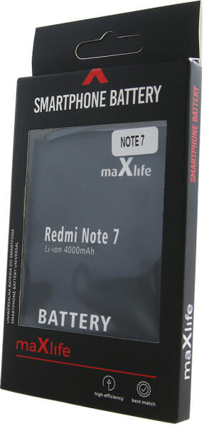 Xiaomi Redmi Note 7 Maxlife akkumulátor BN4A 4000mAh