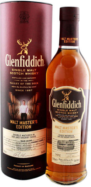 Glenfiddich Malt Master's Edition 0,7 l 43% (Whisky) - Preturi