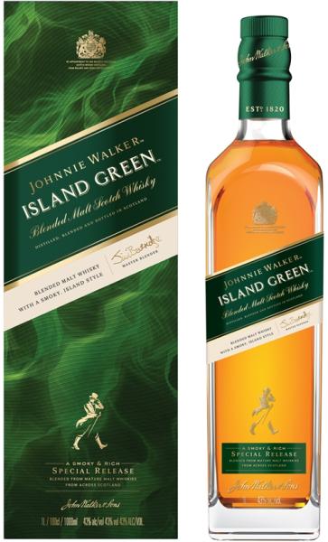 Johnnie Walker Island Green Blended Malt 1 l 43% (Whisky) - Preturi