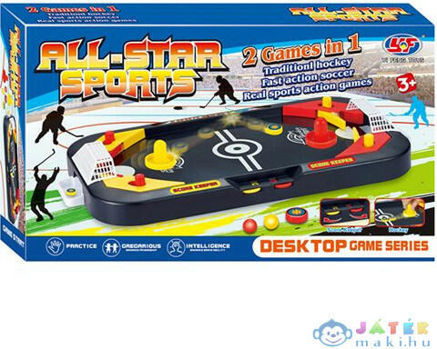 Vásárlás: Magic Toys All-Star Sport: Asztali Hoki Szett 42X5X22Cm (Magic  Toys, MKM478651) Társasjáték árak összehasonlítása, All Star Sport Asztali  Hoki Szett 42 X 5 X 22 Cm Magic Toys MKM 478651 boltok