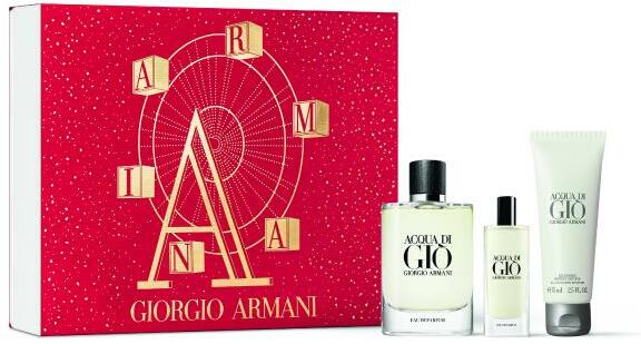 Giorgio Armani Masculin Giorgio Armani Acqua Di Gio Pour Homme Set - makeup  - 500,00 RON (Pachete de cadouri) - Preturi