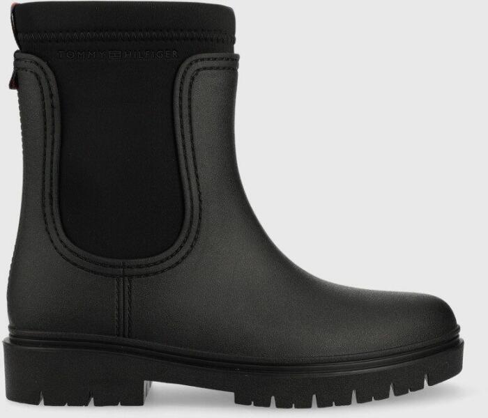 Vásárlás: Tommy Hilfiger gumicsizma Rain Boot Ankle fekete, női - fekete Női  40 Női csizma, bakancs árak összehasonlítása, gumicsizma Rain Boot Ankle  fekete női fekete Női 40 boltok