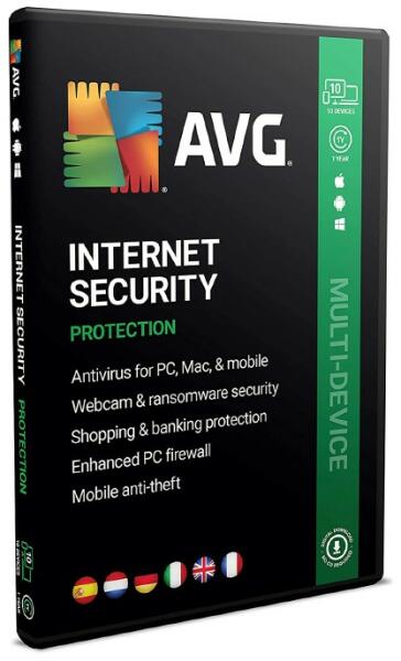 Internet Security 2022 (3 Device/1 Year) (AVGISUNL1J)