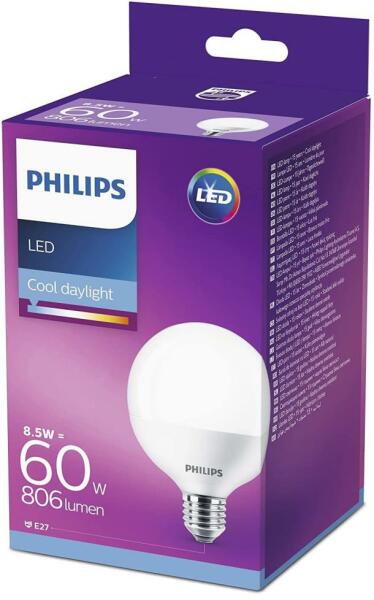 Vásárlás: Philips LED Izzó Philips E27/8, 5W/230V 6500K P5238 (P5238) LED  izzó árak összehasonlítása, LED Izzó Philips E 27 8 5 W 230 V 6500 K P 5238  P 5238 boltok