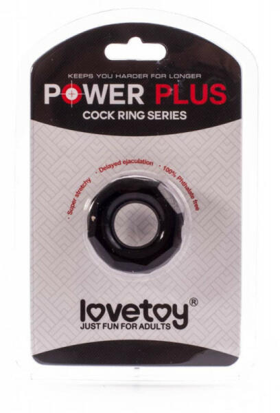 Power Plus Cockring vízálló fekete