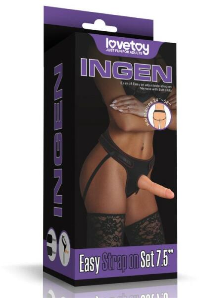Ingen - Easy Strapon Set 7.5'' 1