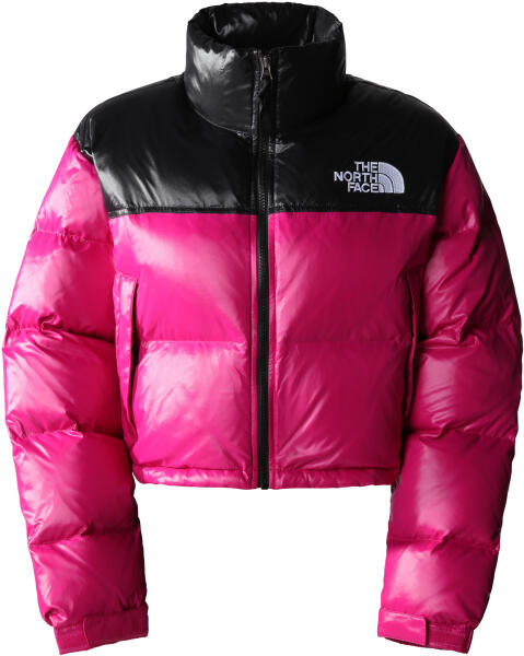 The North Face Дамско късо яке w nuptse short jacket - fuschia pink - s  (nf0a5gge146) Дамски якета Цени, оферти и мнения, списък с магазини, евтино The  North Face Дамско късо яке