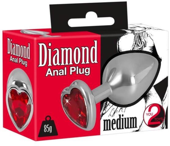 Diamond Anal Plug Medium