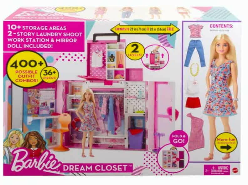 Vásárlás: Mattel Barbie - Álom öltöző szoba játékszett babával (HGX57)  Barbie baba árak összehasonlítása, Barbie Álom öltöző szoba játékszett  babával HGX 57 boltok