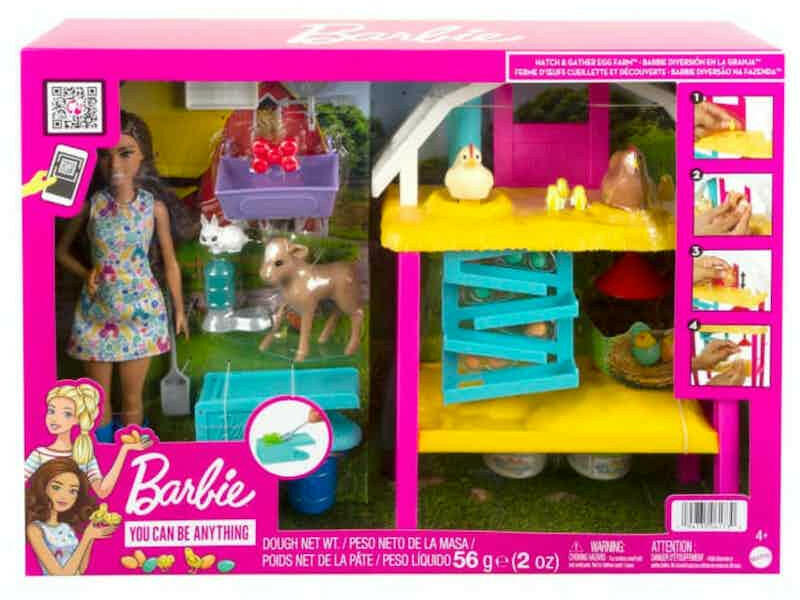 Vásárlás: Mattel Barbie - Tojásfarm állatokkal és babával (HGY88) Barbie  baba árak összehasonlítása, Barbie Tojásfarm állatokkal és babával HGY 88  boltok