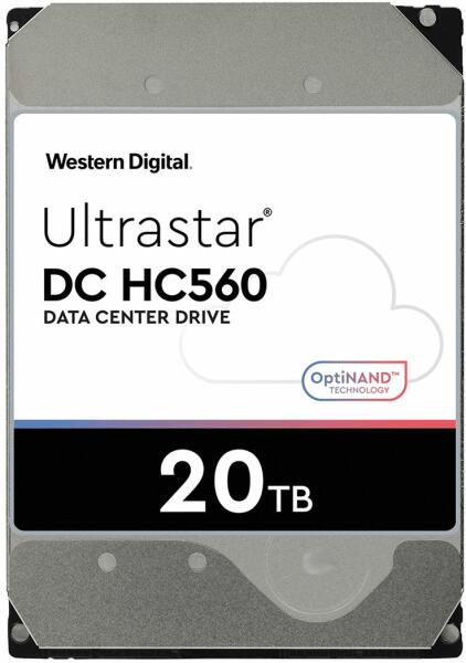 Western Digital Ultrastar DC HC560 3.5 20TB 7200rpm 512MB SAS (0F38652)  Вътрешен хард диск цени, оферти, магазини, сравнение на цени