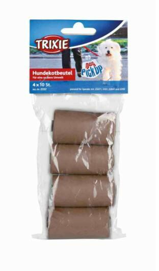 Ürülékgyűjtő Zacsi 4 roll/10db Komposztálható