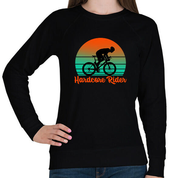 Vásárlás: printfashion Hardcore Rider - Női pulóver - Fekete Női pulóver  árak összehasonlítása, Hardcore Rider Női pulóver Fekete boltok