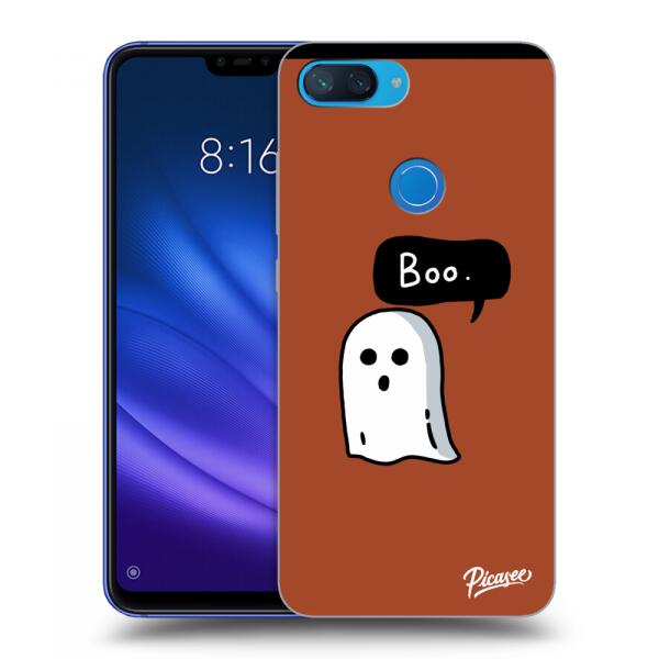 Picasee Husă neagră din silicon pentru Xiaomi Mi 8 Lite - Boo (Husa telefon  mobil) - Preturi