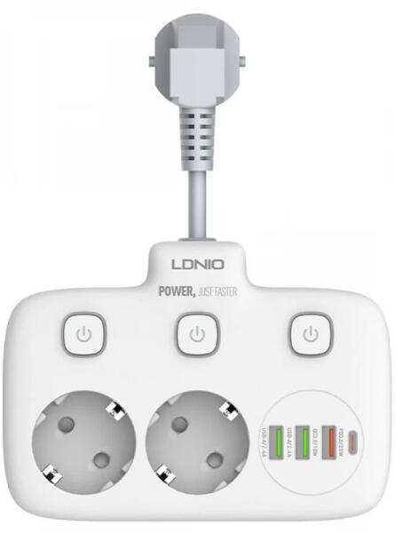 2 Plug + 4 USB Switch (SE2435)