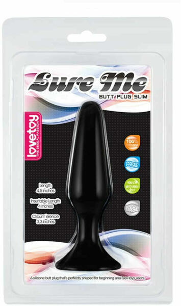 Lure Me Silicone Anal Plug S