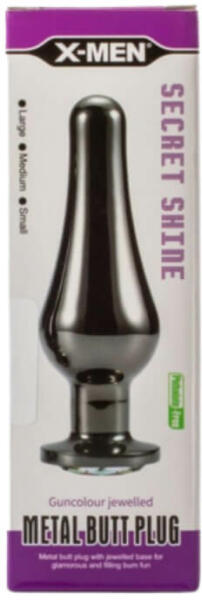 Secret Shine - Metal Butt Plug S