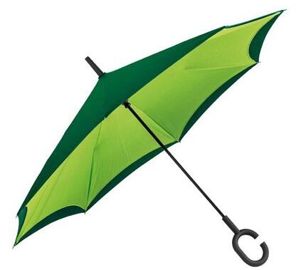 Vásárlás: Esernyő összecsukható, fordítva működő, C fogantyúval zöld -  világoszöld Esernyő árak összehasonlítása, Esernyő összecsukható fordítva  működő C fogantyúval zöld világoszöld boltok