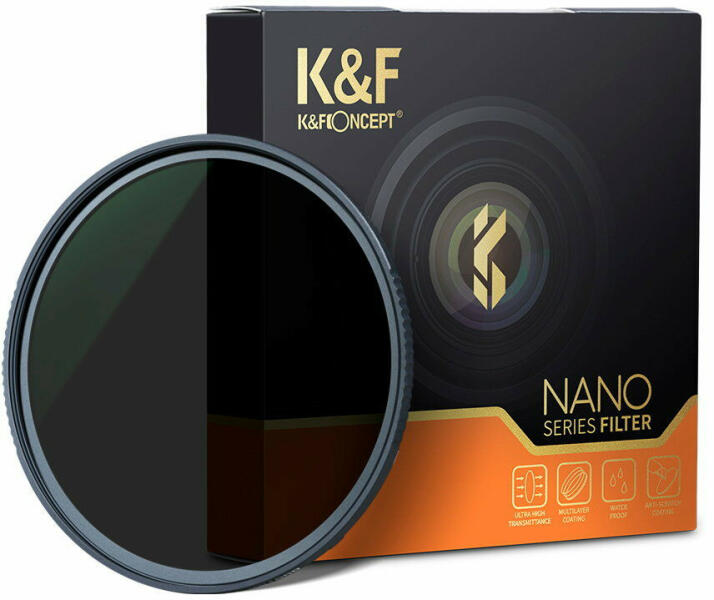 K&FConcept K&F Concept XN20 67mm ND4 Nano-X Neutral Density (ND0.6 2-Stop)  - ND szűrő filter objektív szűrő vásárlás, olcsó K&FConcept K&F Concept  XN20 67mm ND4 Nano-X Neutral Density (ND0.6 2-Stop) - ND