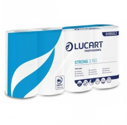 Vásárlás: Lucart Strong 3.150 8 db WC-papír árak összehasonlítása, Strong 3  150 8 db boltok