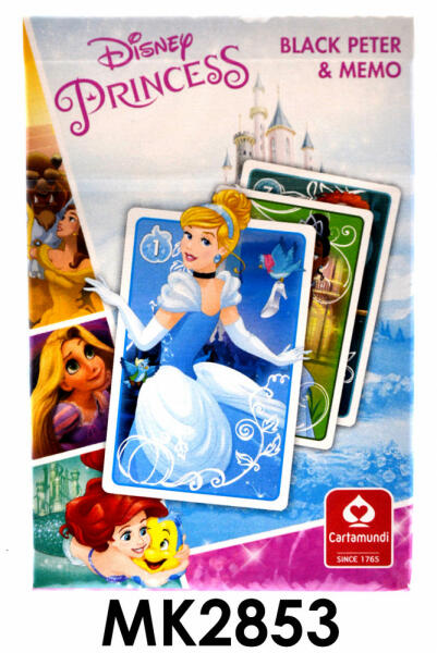 Fekete Péter és memória kártya Disney hercegnők (002853)