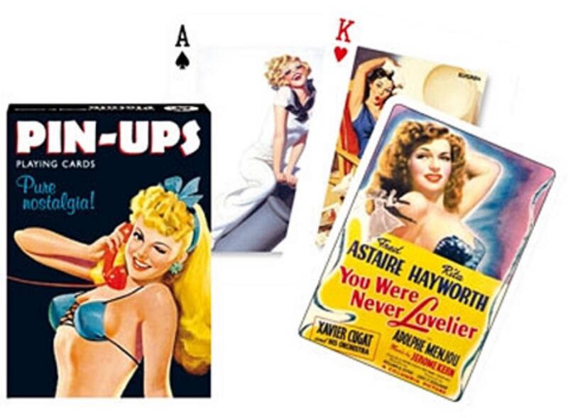 Pin-ups nosztalgia römi kártya 55 lap (142918)