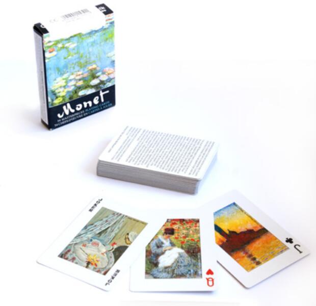Monet festmények römi kártya 55 lap (148910)