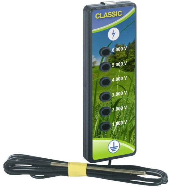 Villanypásztor teszter - 6 000 V-ig - farmservice