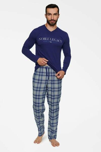 Henderson Pijamale bărbați Town albastru (Pijama barbati) - Preturi