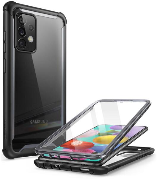 Vásárlás: SUPCASE Samsung Galaxy A72 / A72 5G SM-A725F / A726B, Műanyag  hátlap védőtok (elő- és hátlapi) + Tempered Glass (edzett üveg), közepesen  ütésálló, SupCase IBLSN Clear, átlátszó/fekete (RS109365) - Telefontok  Mobiltelefon