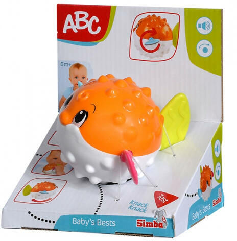 ABC színes csörgős pufi hal (104010003)