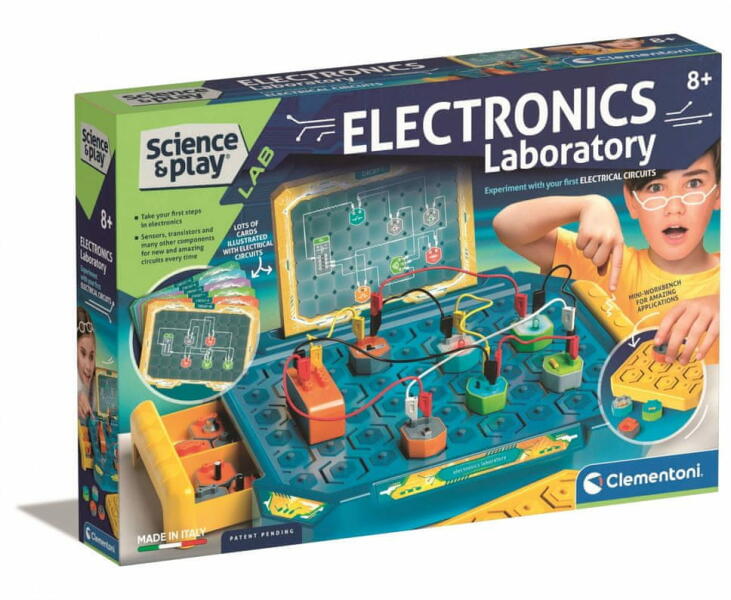 Vásárlás: Clementoni Elektronikai labor: Áramkörök (50218) Tudományos és  ismeretterjesztő játék árak összehasonlítása, Elektronikai labor Áramkörök  50218 boltok