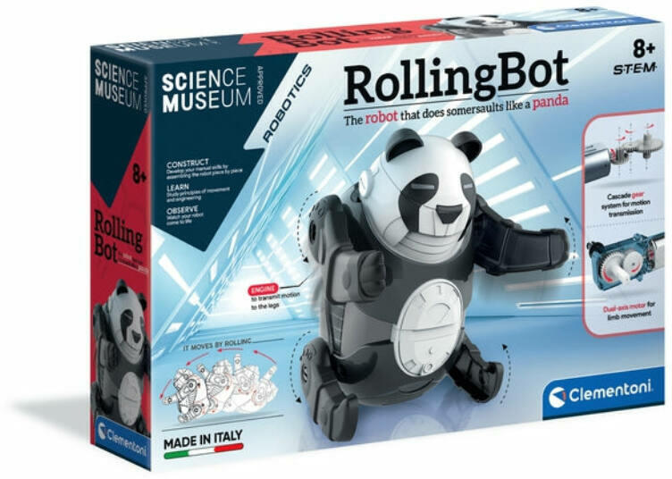 Rolling bot - Bukfencező robot panda (50191)