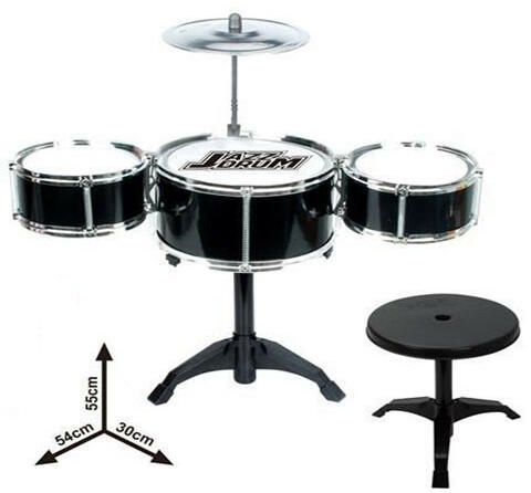 Jazz Drum 4 részes állványos dobfelszerelés székkel (MKM961096)