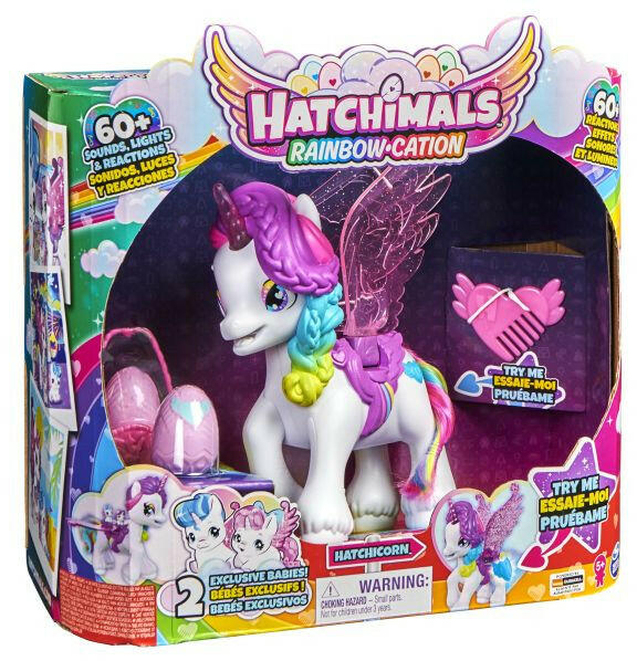 Hatchimals Rainbowcation - Varázslatos szárnyak Unikornis (6064458)