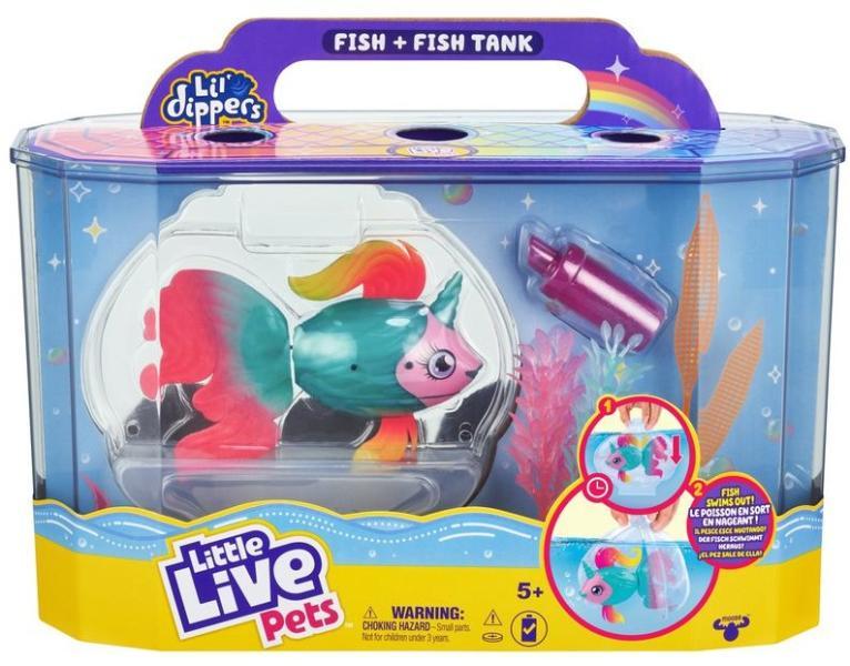 Little Live Pets - Úszkáló halacska akváriummal S4 (26408)