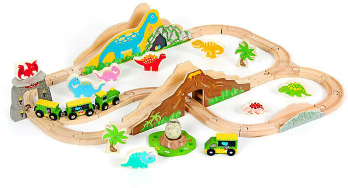 Dinoszauruszos vonat szett (MR-6128)